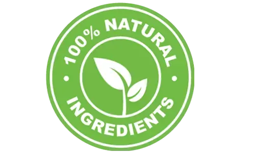 All-natural ingredients badge
